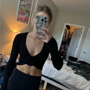 NIA Monmartre Sweater Top Black